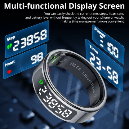 2025 COLMI R12 Smart Ring with Display Screen and Touch