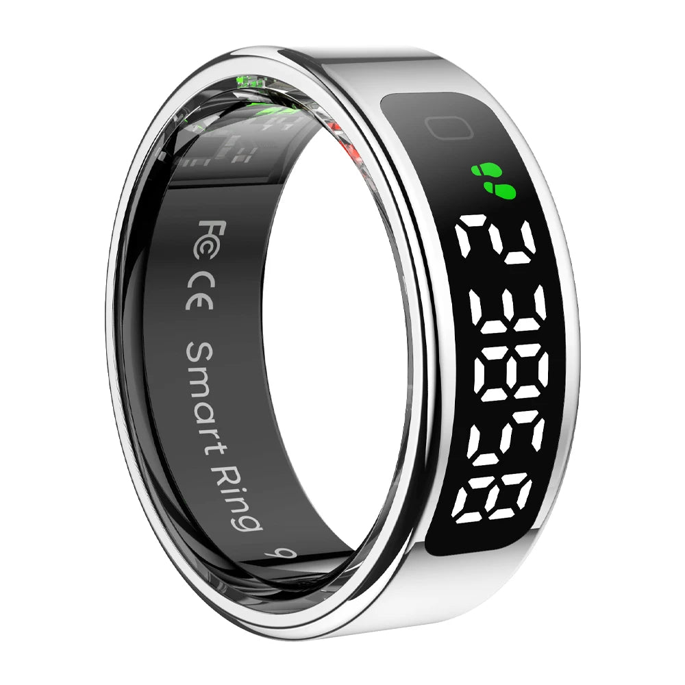 2025 COLMI R12 Smart Ring with Display Screen and Touch